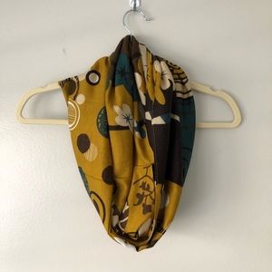 Floral Infinity Scarf